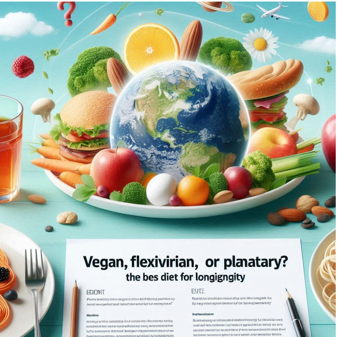 alt="Vegan, Flexitarian, or Planetary? The Best Diet For Longevity."